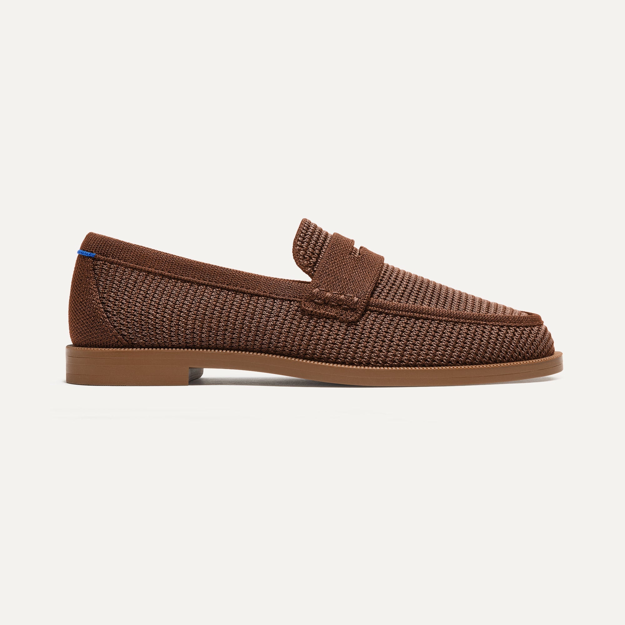 The Penny Loafer - Cinnamon Raffia-Knit