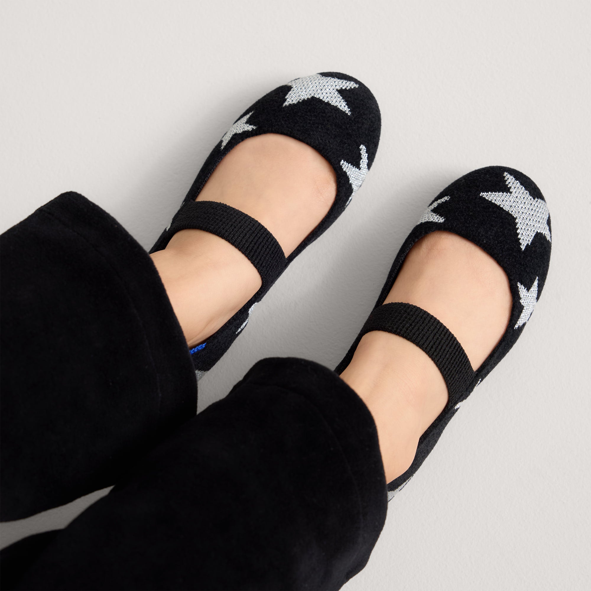 The Kids Mary Jane - ReVelvet™ Metallic Stardust