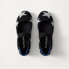 The Kids Mary Jane - ReVelvet™ Metallic Stardust