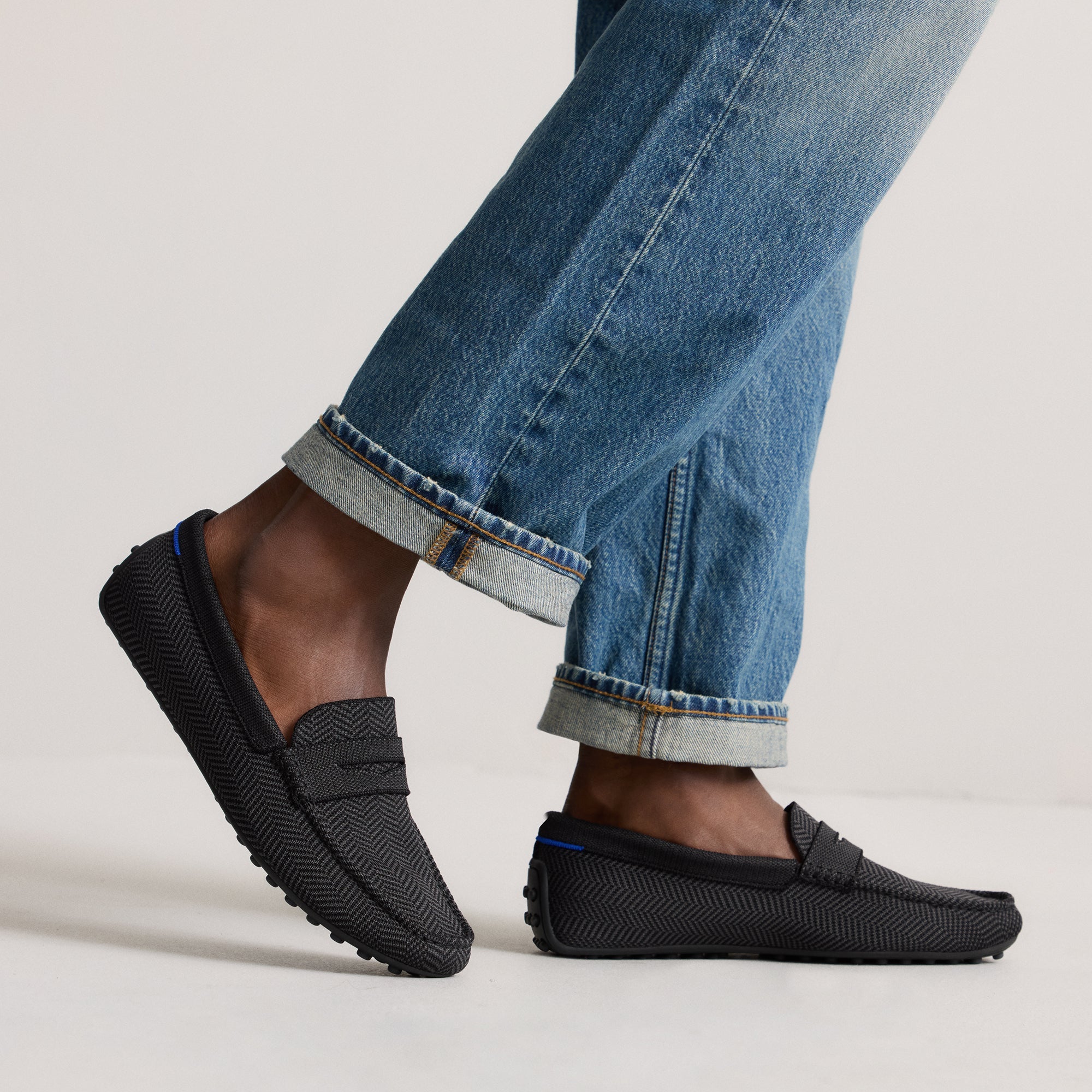 The Men's Driver - Carbon Herringbone