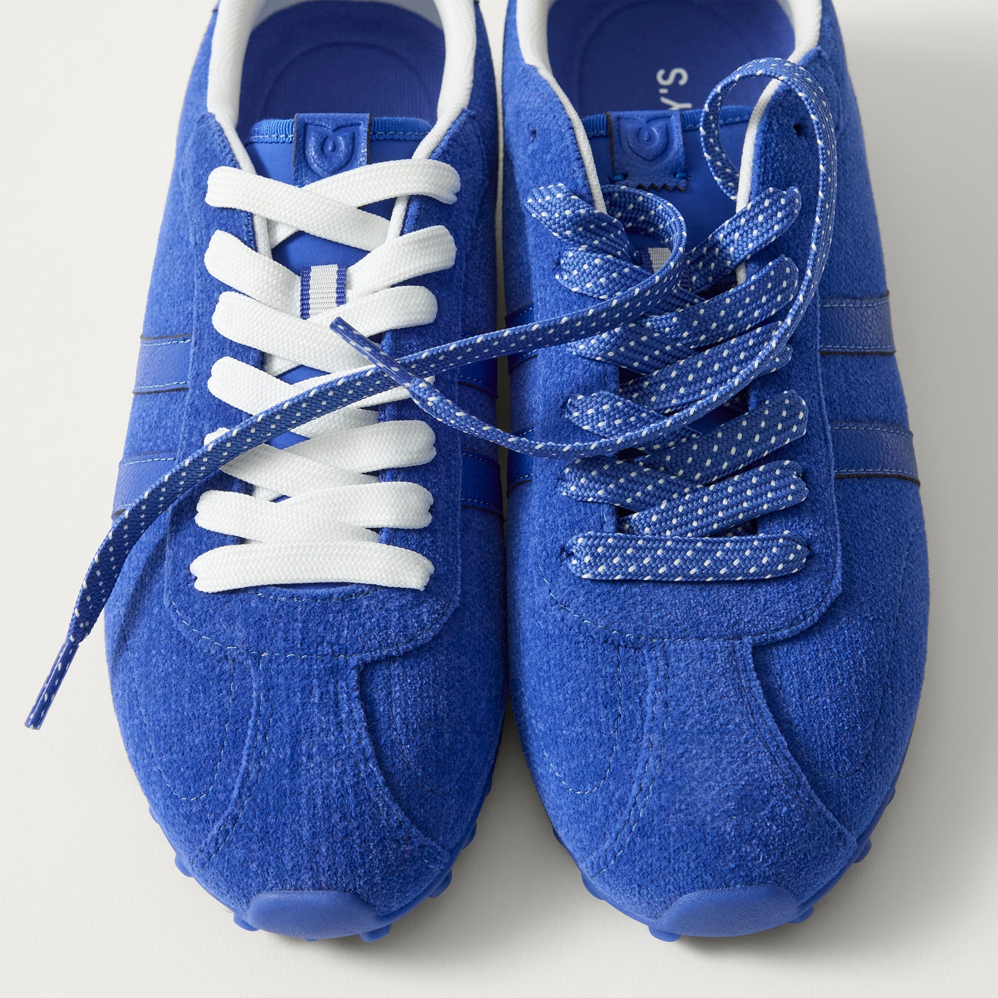The Ivy Sneaker - ReVelvet™ Cobalt